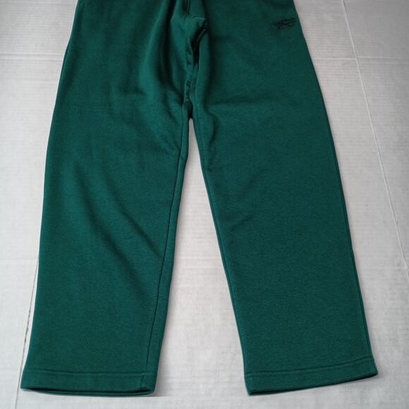 Reebok Men's Identity Fleece Sweatpants Size M Medium Green - Picture 2 of 10